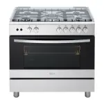 CUISINIERE LG 5FEUX 90X60 GRIS FA415RMA