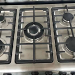 CUISINIERE TECHNOLUX 5FEUX 80X60 A GAZ INOX TEC80