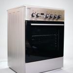 CUISINIERE TECHNOLUX INDUCTION 4FEUX ELECTRIQUE 60X60 GRIS TCX66FSXVTC