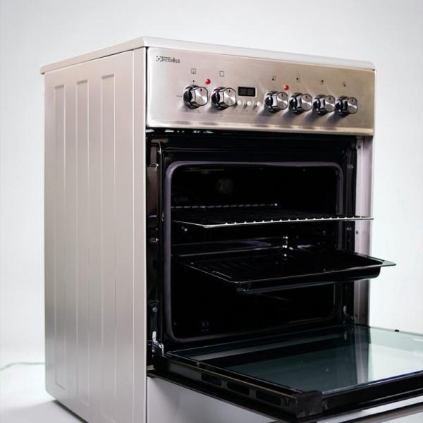 CUISINIERE TECHNOLUX INDUCTION 4FEUX ELECTRIQUE 60X60 GRIS TCX66FSXVTC