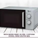 MICRO ONDE ROCH 20LITRES GRIS RMW20LP1MB(S)