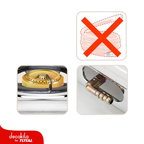 PLAQUE DE CUISSON A GAZ DECAKILA 1FEU KMGS039M