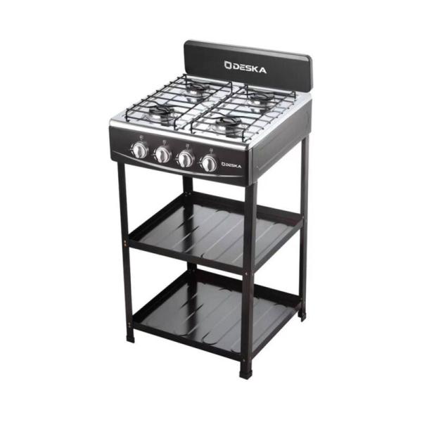 PLAQUE DE CUISSON DESKA 4FEUX 60X50 AVEC TABLE GSC06DK