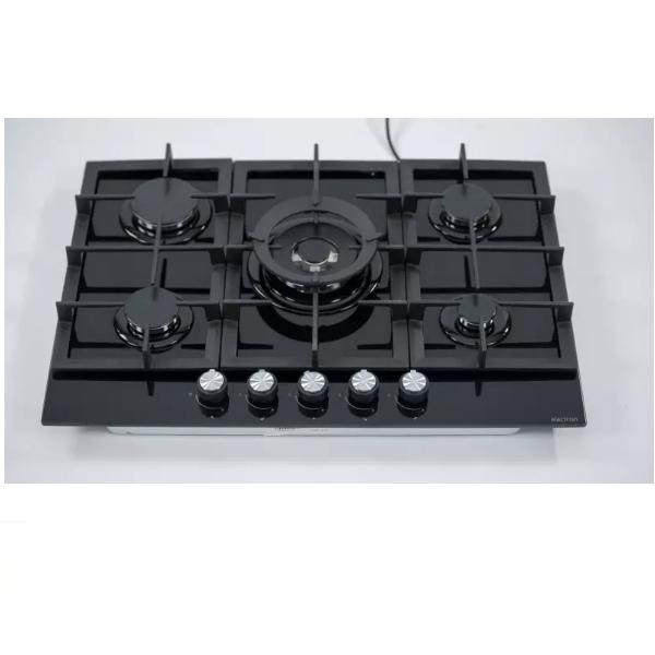 PLAQUE ELACTRON ENCASTRABLE 5FEUX 90X60 A GAZ MIRROIR BL045