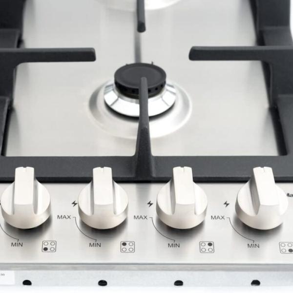 PLAQUE ENCASTRABLE MAGIC CHEF 4FEUX 60X60 A GAZ INOX MCSCTG24S