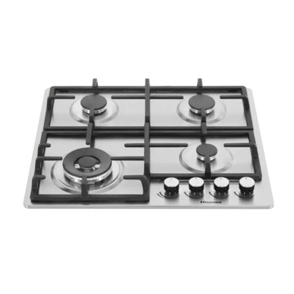 PLAQUE HISENSE ENCASTRABLE 4FEUX 60X60 A GAZ INOX HHU60GAGR