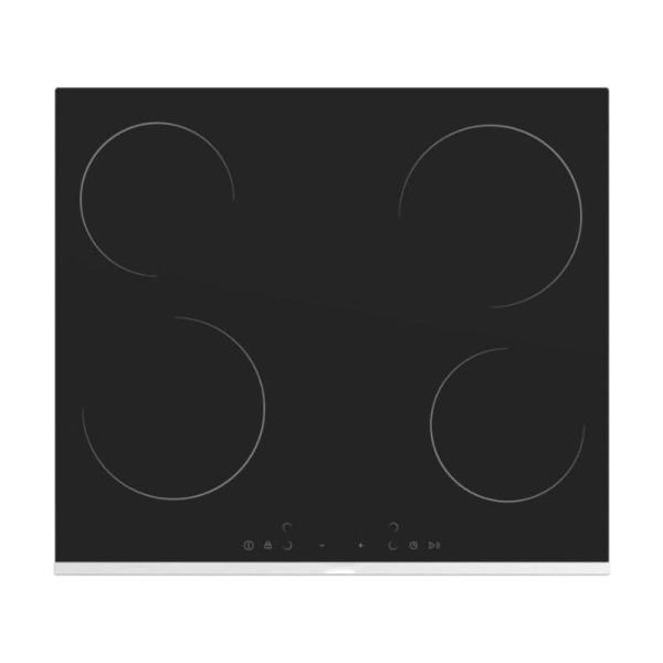 PLAQUE INDUCTION VERTA 4FEUX 60X60 ELECTRIQUE VITROCERAMIQUE NOIR MS263
