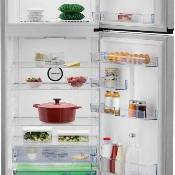 REFRIGERATEUR BEKO 2PORTES 590LITRES INVERTER NOFROST A++ GRIS RDNE66H