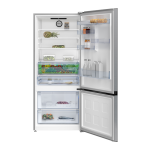 REFRIGERATEUR BEKO COMBINE 2TIROIRS 660LITRES INVERTER NOFROST A++ GRIS B5RCNE66H