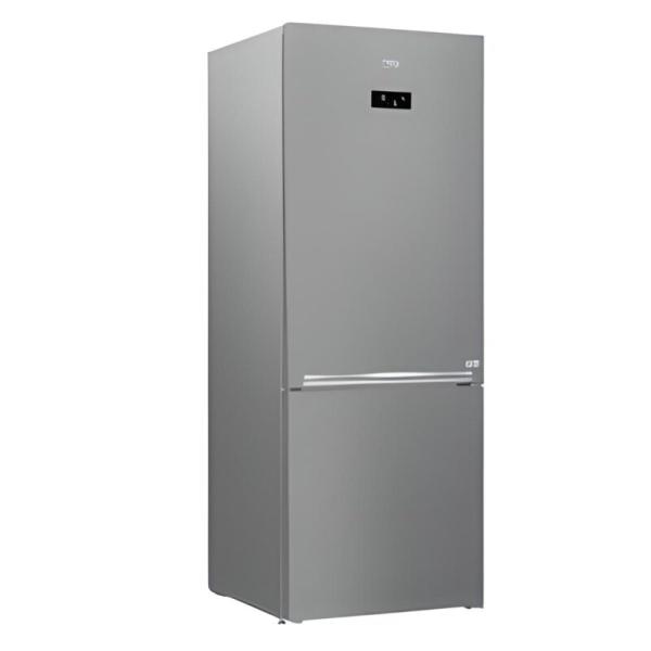 REFRIGERATEUR BEKO COMBINE 3TIROIRS 560LITRES NOFROST PRENIUM GRIS RCNE560