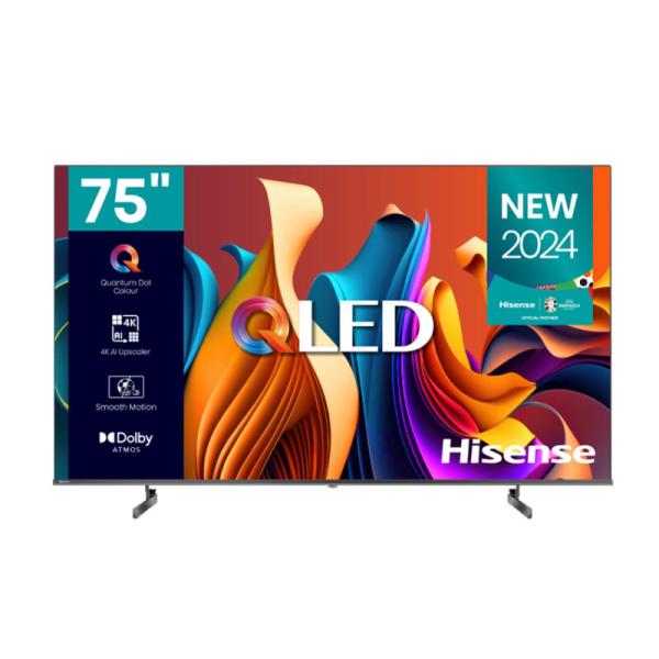 TELEVISEUR HISENSE 75′ LED SMART VIDAA 4K QLED QUANTUM DOT 75Q6N